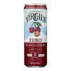 Virgil's - Soda Zero Sugar Black Cherry Can - Case Of 6 - 4/12 Fluid Ounces