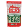 Farmer Direct Cooperative - Peas Organic Split Green - Case Of 6-16 Ounces
