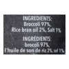Snack Affair - Veg Bites Broccoli - Case Of 24-0.7 Oz