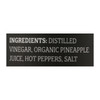 Hillside Harvest - Sauce Pineapple Fresno Hot - Case Of 12-5 Oz