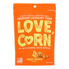 Love Corn - Crunchy Corn Vegan Cheezy - Case Of 6-4 Oz