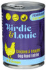Birdie And Louie Food Wet Dog Chckn Vggie - Case of 12 - 13.00 OZ