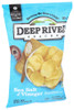 Deep River Chips Kttl Sea Slt Vnegar - Case of 12 - 8.000 OZ