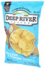 Deep River Chips Kttl Sea Slt Vnegar - Case of 12 - 8.000 OZ