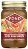 Fond Bone Broth Broth Bf Bone Grlc Org - Case of 4 - 14.00 FO