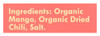 Solely Fruit Dried Mngo Chili - Case of 8 - 2.800 OZ