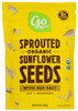 Go Raw Seeds Sunflwr Sprtd Sslt - Case of 6 - 10.00 OZ