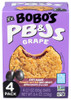 Bobos Oat Bars Bar Brkfst Pbj Grape 4pk - Case of 6 - 8.400 OZ