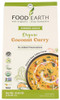 Food Earth Sauce Simmr Cconut Curry - Case of 6 - 10.58 OZ