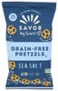 Savor By Suzie Prtzl Sea Salt Grain Free - Case of 12 - 6.500 OZ