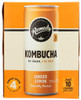 Remedy Kombucha Gnger Lemon 4pk - Case of 6 - 44.80 FO