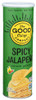 The Good Crisp Company Jalapeno Spicy Crisps - Case of 8 - 5.600 OZ