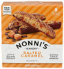 Nonnis Biscotti Salted Caramel - Case of 6 - 6.720 OZ