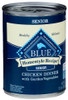 Blue Buffalo Dog Fd Senior Hmstly Chkn - Case of 12 - 12.50 OZ