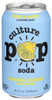 Culture Pop Soda Prebiotic Ginger Lmn - Case of 12 - 12.00 FO