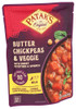 Pataks Meal Rte Butter Chickpea - Case of 6 - 10.05 OZ