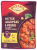 Pataks Meal Rte Butter Chickpea - Case of 6 - 10.05 OZ