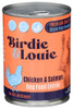 Birdie And Louie Food Wet Dog Chkn Salmon - Case of 12 - 13.00 OZ