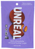 Unreal Choc Dk Almd Bttr Cup - Case of 6 - 3.200 OZ