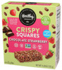 Healthy Crunch Square Crisp Choc Stwbry - Case of 6 - 4.680 OZ