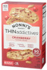 Nonnis Thins Cranberry Almond - Case of 6 - 4.440 OZ