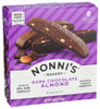 Nonnis Biscotti Drk Choc Almnd - Case of 6 - 6.880 OZ