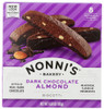 Nonnis Biscotti Drk Choc Almnd - Case of 6 - 6.880 OZ