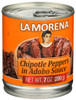 La Morena Chipotle In Adobo - Case of 12 - 7.000 OZ