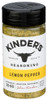 Kinders Rub Cracked Ppr Lemon - Case of 6 - 6.750 OZ