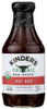 Kinders Sauce Bbq Hot Org - Case of 6 - 20.50 OZ