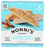 Nonnis Biscotti Cin Coffee Cake - Case of 6 - 6.880 OZ
