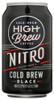 High Brew Coffee Nitro Black - Case of 12 - 10.00 FO