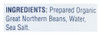 Made With Beans Great Northern Org - Case of 12 - 15.00 OZ