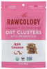 Rawcology Oat Clustrs Apple Cin Org - Case of 6 - 3.200 OZ