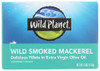 Wild Planet Mackerel Wild Smoked - Case of 12 - 3.900 OZ