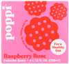 Poppi Soda Prbtc Rspbry Rose 4pk - Case of 6 - 48.00 FO