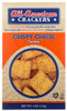 All American Cracker Cheese Crispy - Case of 6 - 4.000 OZ