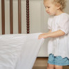 Naturepedic Organic Quilted Baby Toddler Crib Mattress Pad - Waterproof