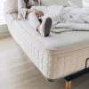 Naturepedic Conductor Adjustable Base Bed Frame (Organic Fabric/Wood Legs)