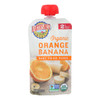 Earth's Best Organic Orange Banana Baby Food Puree - Stage 2 - Case Of 12 - 4 Oz.