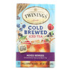 Twinings Tea Cold Brew Tea - Mixed Berry - Case Of 6 - 20 Bag