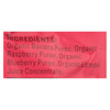 Peter Rabbit Organics Fruit Snacks - Raspberry Banana And Blueberry - Case Of 10 - 4 Oz.