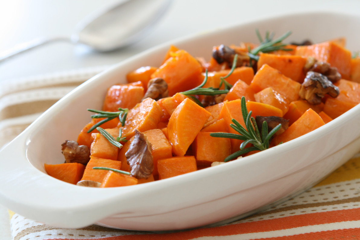 [Recipe] Roasted Sweet Potatoes with Honey Butter