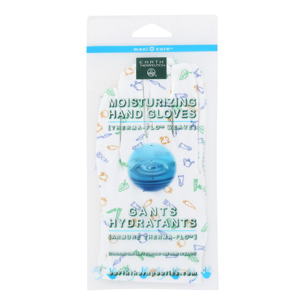 Earth Therapeutics Aloe Socks - 2 Pack (Flowers Lavender), Fits M