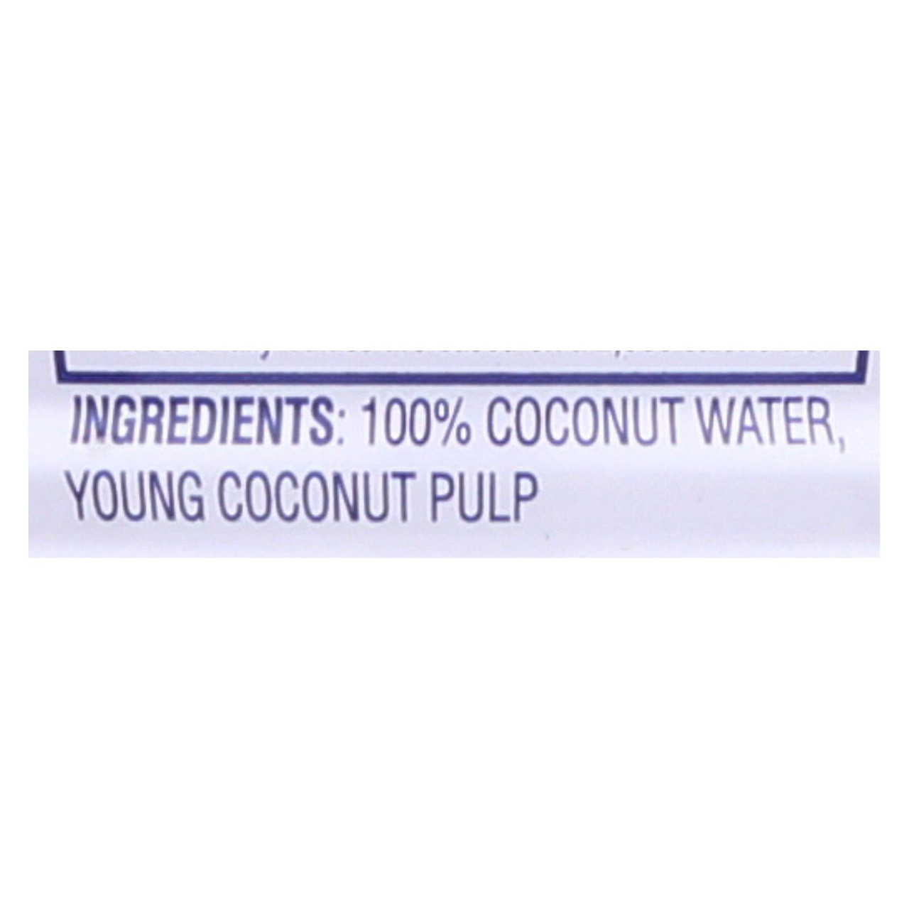 C2o Pure Coconut Water Pure Coconut Water Case Of 24 10.5 Fl Oz