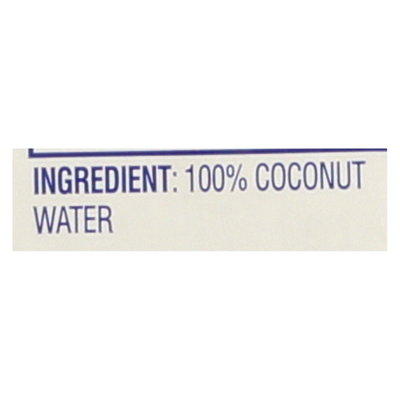 C2o Pure Coconut Water Pure Coconut Water Case Of 24 10.5 Fl Oz
