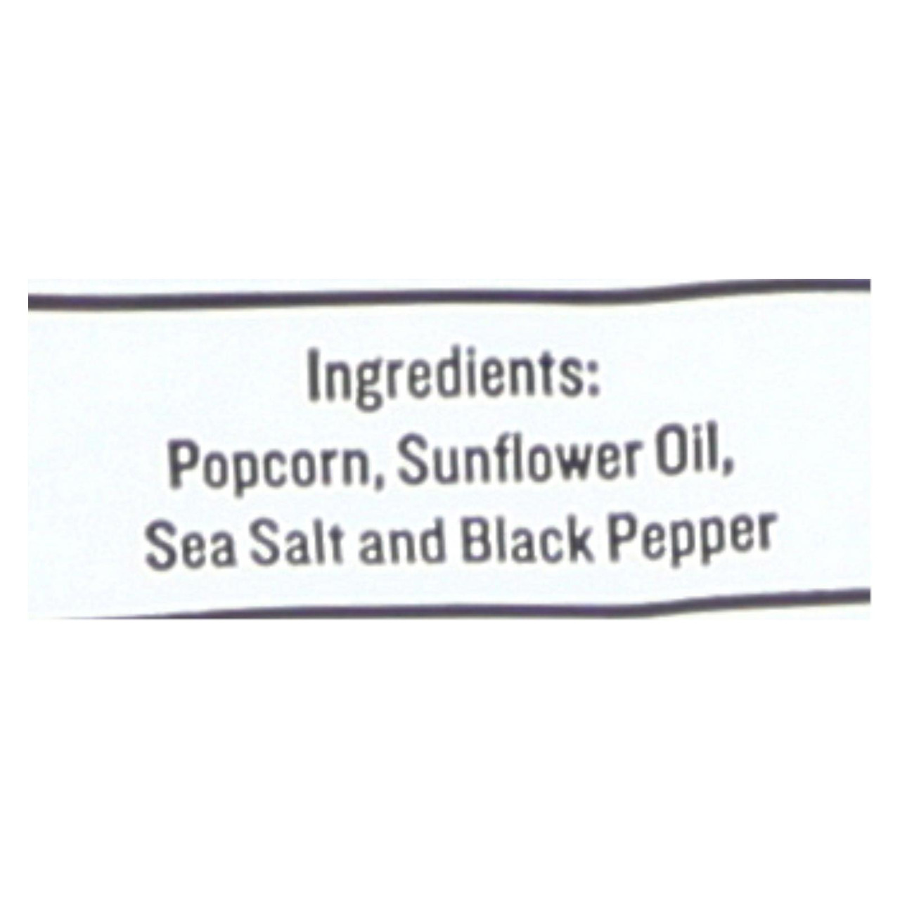Skinnypop Popcorn Skinny Pop Sea Salt And Black Pepper Case Of 12