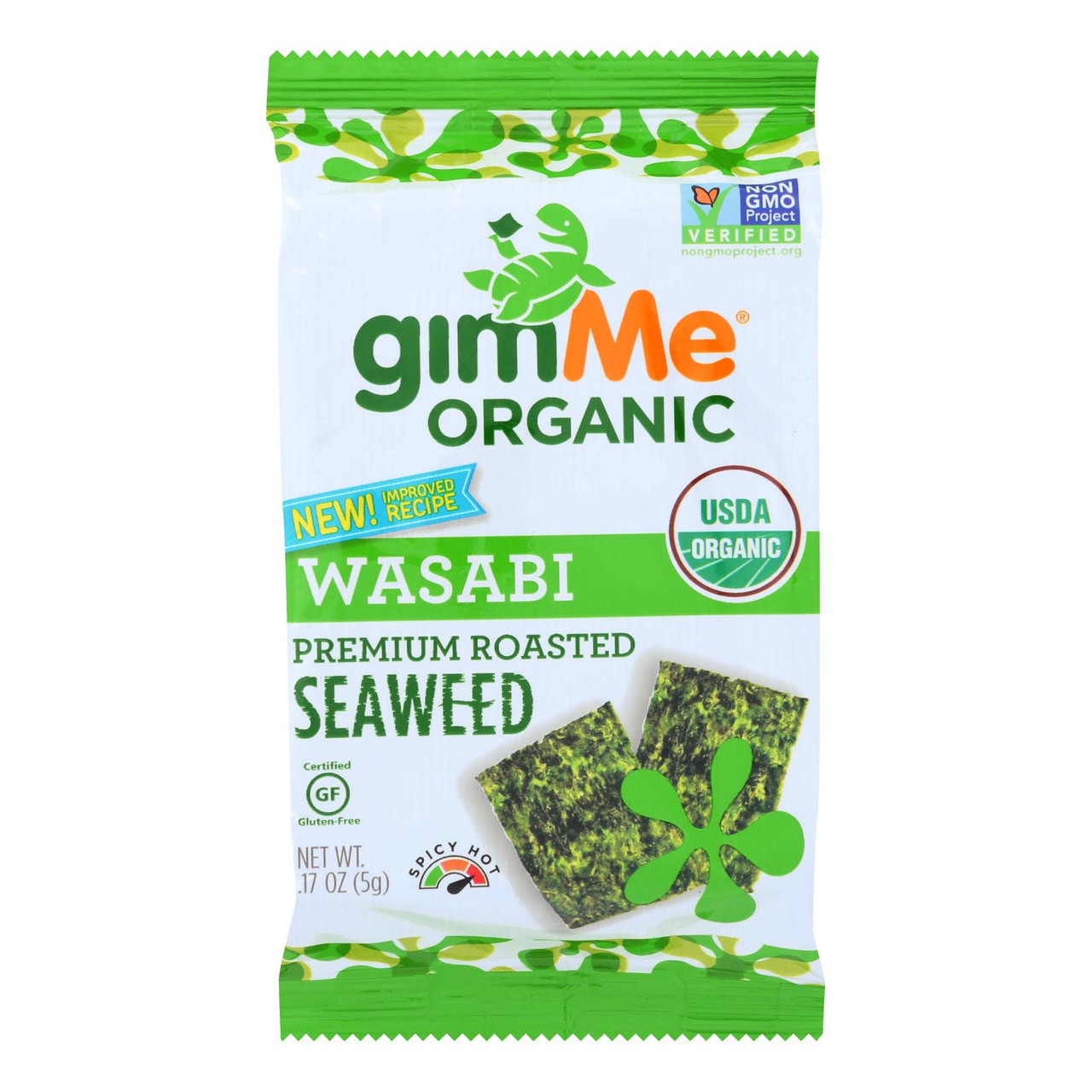 Gimme Seaweed Snacks Organic Seaweed Snack Teriyaki Case Of 8 6