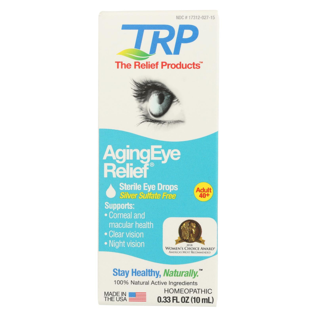 Trp Ear Drops Ring Relief .33 Oz