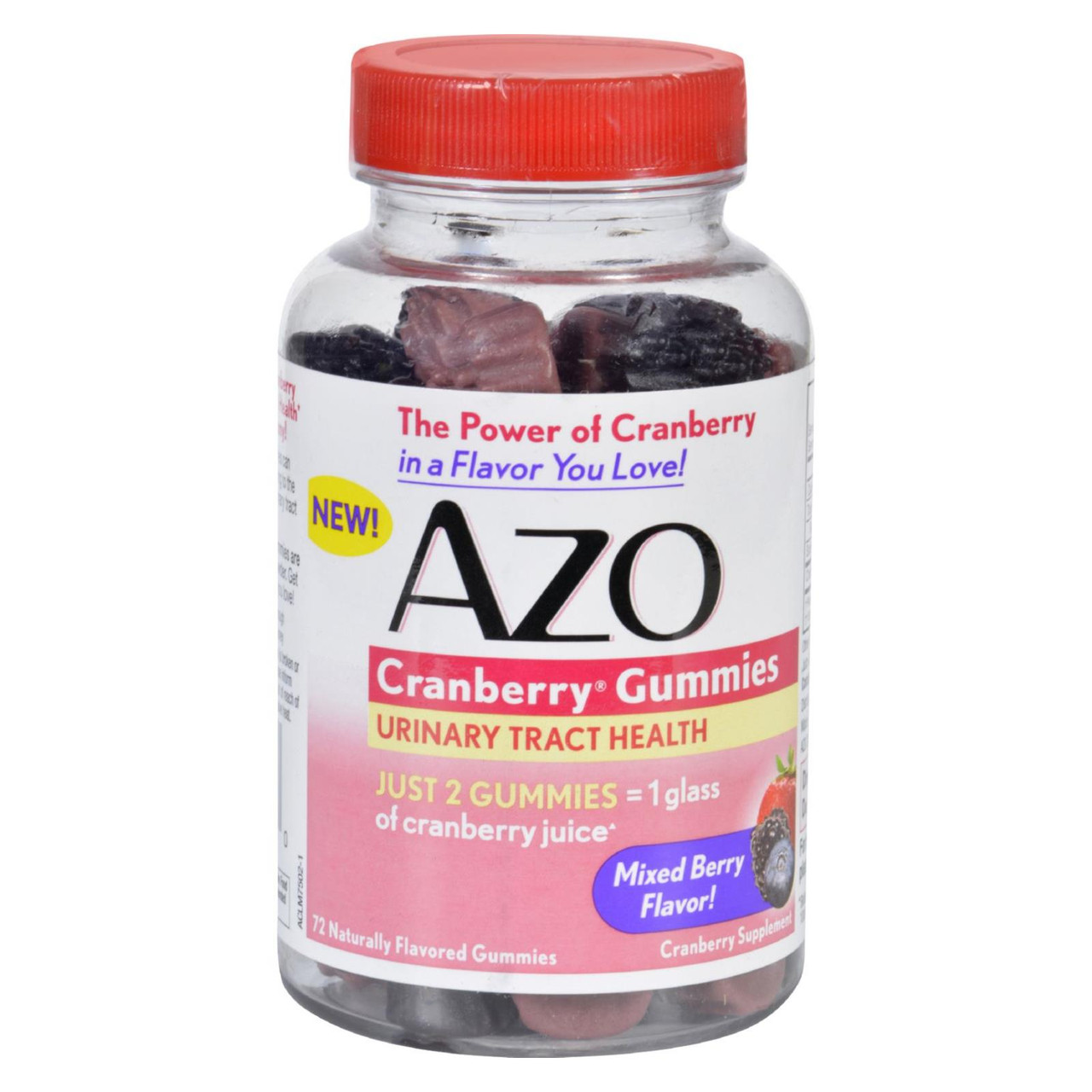 Azo Cranberry Gummies 40 Count